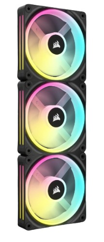 Corsair Air CO-9051002-WW computer cooling system Computer case Fan 4.72" (12 cm) Black 3 pc(s)