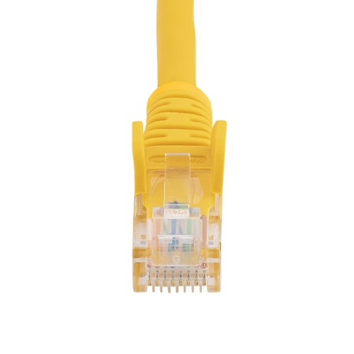 StarTech.com 10 ft Yellow Snagless Category 5e (350 MHz) UTP Patch Cable networking cable 120.1" (3.05 m)
