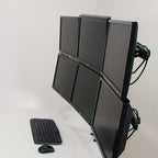 Amer Networks AMR6P monitor mount / stand 24" Clamp Black