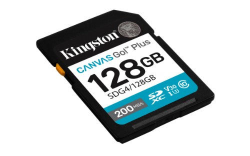 Kingston Technology Canvas Go! Plus 128 GB SDXC UHS-I Class 10