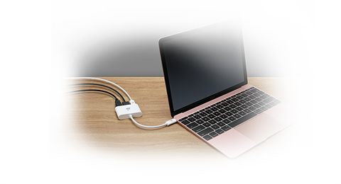 iogear GUC3C3H USB graphics adapter 3840 x 2160 pixels White