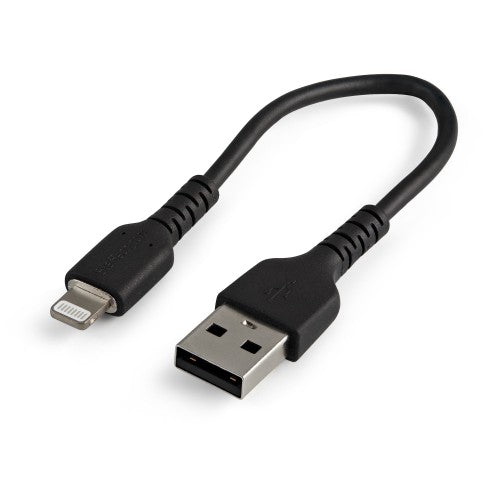 StarTech.com RUSBLTMM15CMB mobile phone cable Black 5.91" (0.15 m) USB A Lightning