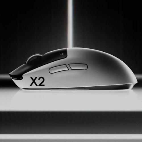 Logitech G PRO X2 SUPERSTRIKE mouse Gaming Right-hand RF Wireless + USB Type-C Optical 44000 DPI