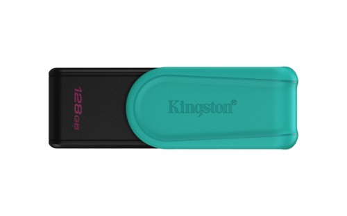 Kingston Technology DataTraveler Exodia S USB flash drive 128 GB USB Type-A 3.2 Gen 1 (3.1 Gen 1) Black, Turquoise