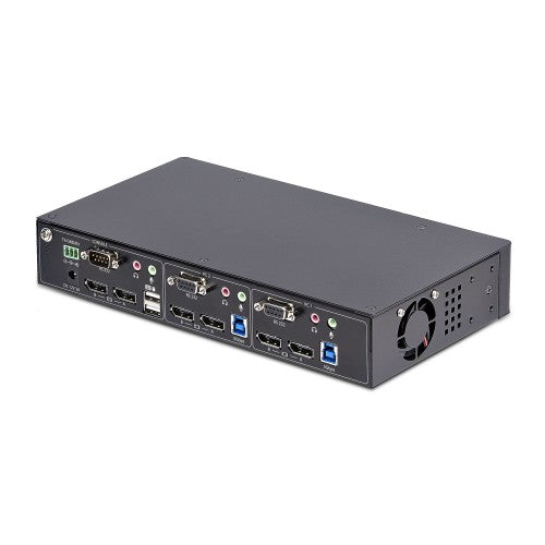 StarTech.com P2DD46A22-KVM-SWITCH KVM switch Black