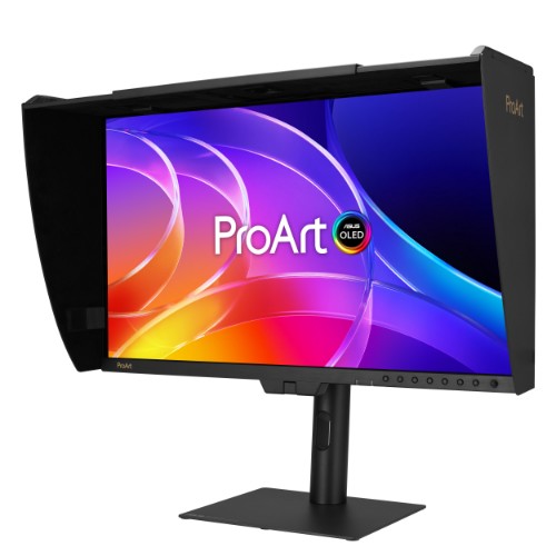 ASUS ProArt OLED PA27USD computer monitor 26.5" 3840 x 2160 pixels 4K Ultra HD QD-OLED Black