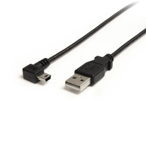 StarTech.com USB2HABM3RA USB cable USB 2.0 35.8" (0.91 m) USB A Mini-USB B Black