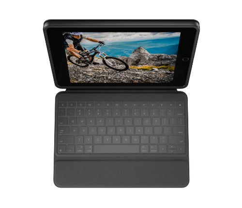 Logitech 920-009312 mobile device keyboard English USB Type-C Graphite