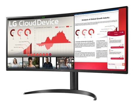 LG 34CR651N-6P All-in-One PC/workstation Intel® Pentium® Silver N6005 34" 3440 x 1440 pixels All-in-One thin client 8 GB DDR4-SDRAM 16 GB eMMC Wi-Fi 6 (802.11ax) Black