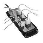 Tripp Lite TLP1008TEL surge protector Black 10 AC outlet(s) 120 V 94.5" (2.4 m)