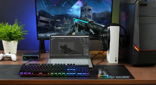 iogear GCS1337 KVM switch Black