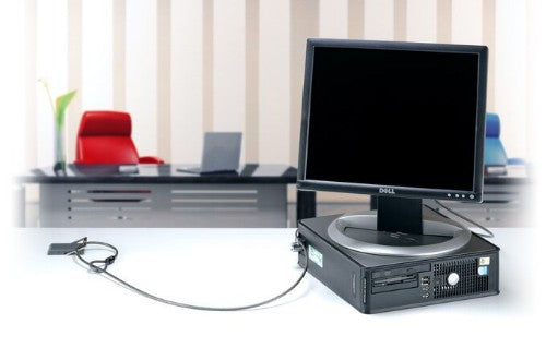 Kensington K64025F cable lock Carbon, Stainless steel 86.6" (2.2 m)