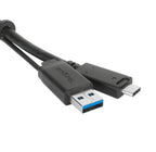 Targus ACC1133GLX USB cable 39.4" (1 m) USB 3.2 Gen 1 (3.1 Gen 1) USB C Black