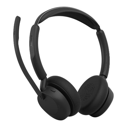 Jabra Evolve3 45 Headset Wireless Head-band Office/Call center USB Type-C Bluetooth Black