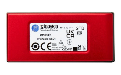 Kingston Technology XS1000 Red 2 TB USB Type-C 3.2 Gen 2 (3.1 Gen 2)