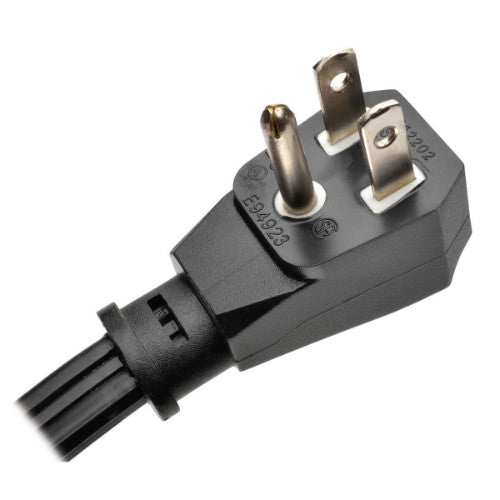 Tripp Lite TLP310DMUSB surge protector Black 3 AC outlet(s) 120 V 120" (3.05 m)