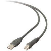 Belkin F3U133B16 USB cable 189" (4.8 m) USB 2.0 USB A USB B Gray