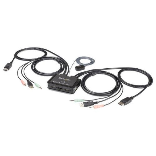 StarTech.com SV211DPUA4K KVM switch Black