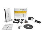 StarTech.com USB3SDOCKDD laptop dock/port replicator Wired USB 3.2 Gen 1 (3.1 Gen 1) Type-B Black, Silver