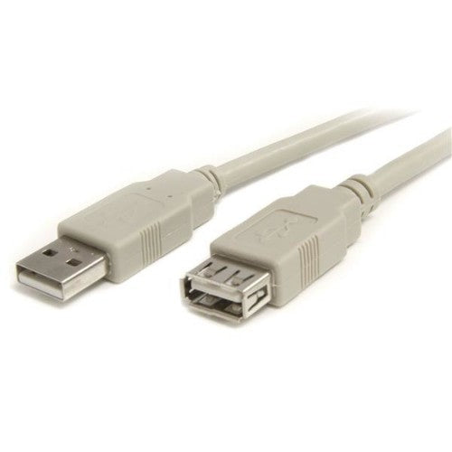 StarTech.com USBEXTAA10 USB cable USB 2.0 118.1" (3 m) USB A Beige