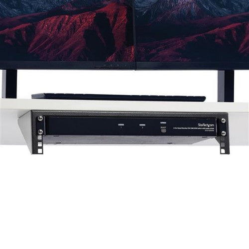 StarTech.com RK219WALLV rack cabinet 2U Wall mounted rack Black