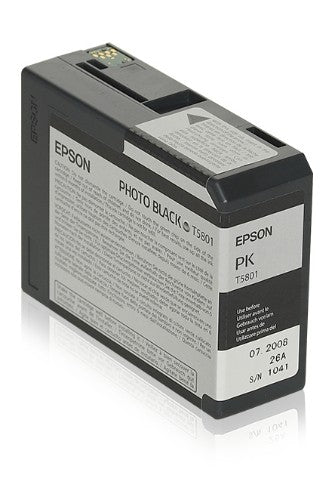 Epson T580100 ink cartridge 1 pc(s) Original Photo black