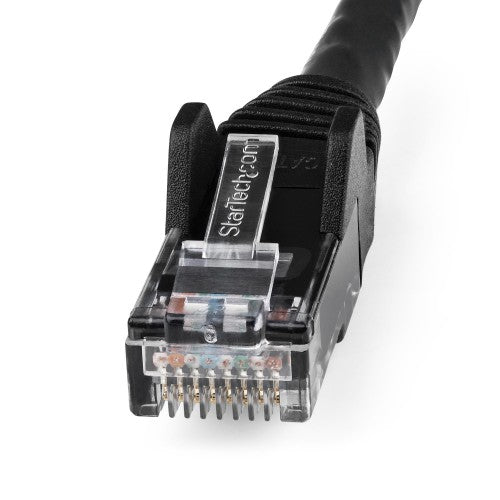 StarTech.com N6LPATCH50BK networking cable Black 598.4" (15.2 m) Cat6 U/UTP (UTP)