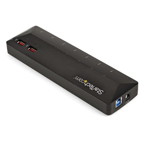 StarTech.com ST93007U2C interface hub USB 3.2 Gen 1 (3.1 Gen 1) Type-B 5000 Mbit/s Black