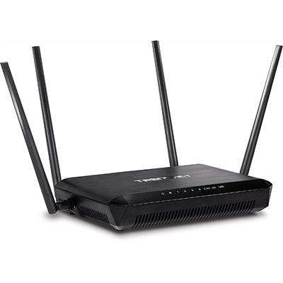 Trendnet AC2600 StreamBoost wireless router Gigabit Ethernet Black