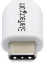 StarTech.com USB2CC2MNCWHE USB cable USB 2.0 78.7" (2 m) USB C White