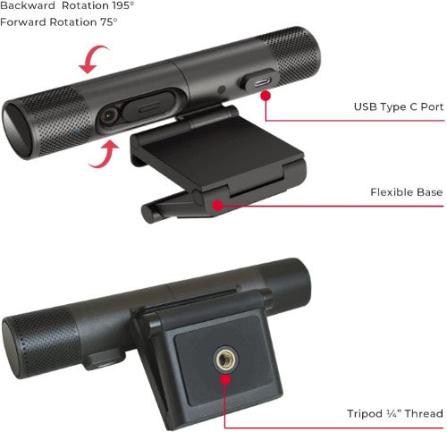 AVerMedia PW313D webcam 5 MP 2592 x 1944 pixels USB 2.0 Black