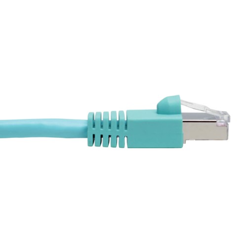 Tripp Lite N262-014-AQ networking cable Aqua color 168.1" (4.27 m) Cat6a S/UTP (STP)