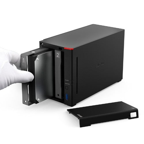 Buffalo LinkStation LS720D NAS 16 TB HDD Black