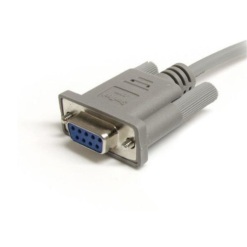 StarTech.com 25 ft. 9-pin Straight Through Cable (M/F) KVM cable Gray 300" (7.62 m)