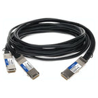 AddOn Networks MCP7H50-H003R26-AO InfiniBand/fibre optic cable 118.1" (3 m) QSFP56 2xQSFP56 Black, Silver