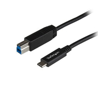 StarTech.com USB31CB1M USB cable USB 3.2 Gen 2 (3.1 Gen 2) 39.4" (1 m) USB C USB B Black