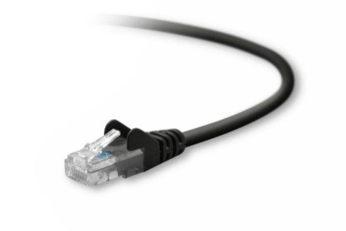 Belkin Cat5e, 30ft, 1 x RJ-45, 1 x RJ-45, Black networking cable 359.8" (9.14 m)