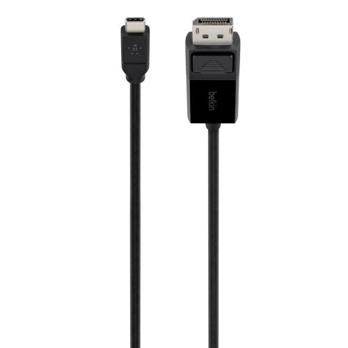 Belkin B2B103-06-BLK video cable adapter 70.9" (1.8 m) USB Type-C DisplayPort Black