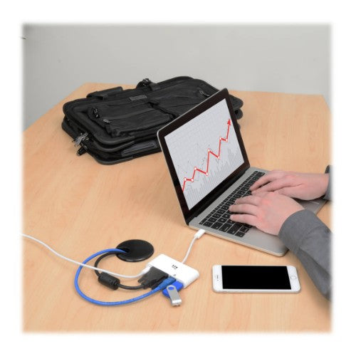 Tripp Lite U444-06N-DGU-C USB graphics adapter White