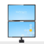 StarTech.com ARMDUALPIVOT monitor mount / stand 32" Desk Black