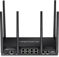 Trendnet AC3000 wireless router Gigabit Ethernet Tri-band (2.4 GHz / 5 GHz / 5 GHz) Black