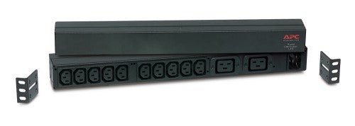 APC RACK PDU BASIC 1 U 16A 230V power distribution unit (PDU) 12 AC outlet(s) 0U/1U Black