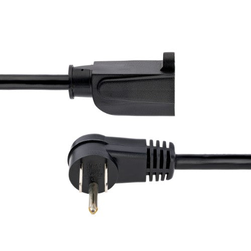 StarTech.com PAC101R1 power cable Black 11.8" (0.3 m) NEMA 5-15P NEMA 5-15R