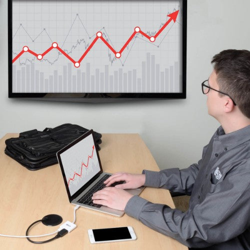 Tripp Lite U444-06N-DP-C USB graphics adapter White