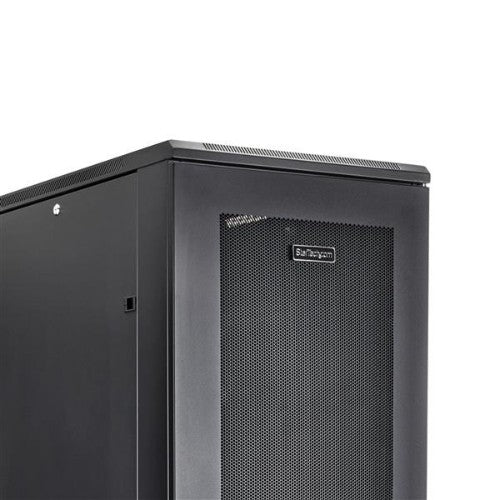 StarTech.com RK4236BKB rack cabinet 42U Freestanding rack Black