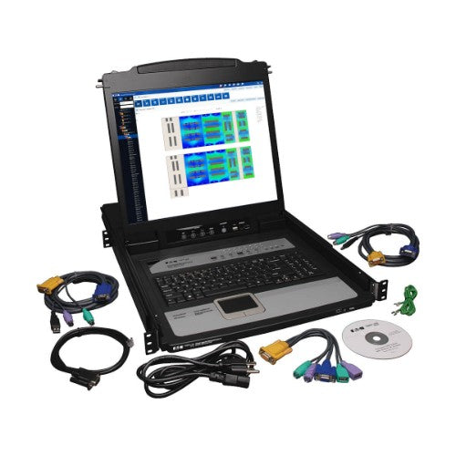 Tripp Lite B020-U16-19-IP rack console 19" 1280 x 1024 pixels Black 1U