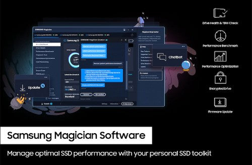 Samsung 990 PRO 4 TB M.2 PCI Express 4.0 NVMe V-NAND TLC