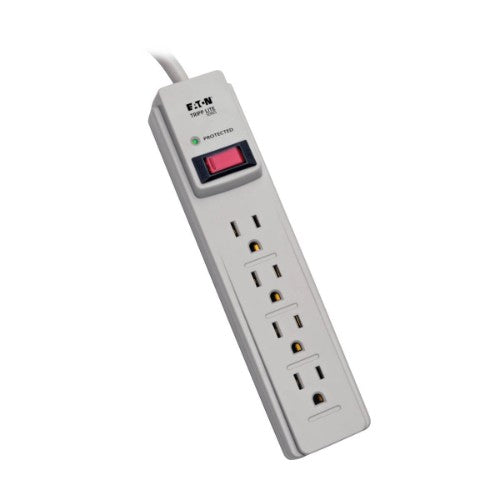 Tripp Lite TLP404 surge protector Gray 4 AC outlet(s) 120 V 47.2" (1.2 m)
