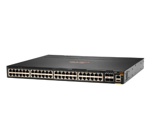 HPE Aruba Networking CX 6300M 48p 1GbE 4p SFP56 Power‑to‑Port 2 Fan Trays 1 PSU Managed L3 Gigabit Ethernet (10/100/1000) 1U Black