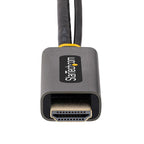 StarTech.com 128-HDMI-DISPLAYPORT video cable adapter 11.8" (0.3 m) HDMI Type A (Standard) Black, Gray